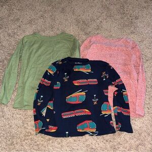 Boys Old Navy Kids' Long Sleeve Tees - set of 3 Size 5